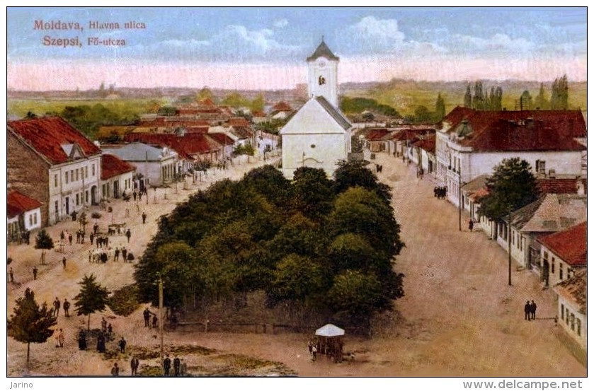 Slowakei-Slovakia, Moldava Nad Bodvou - Szepsi 1924,, Reproduction, - Slovakia