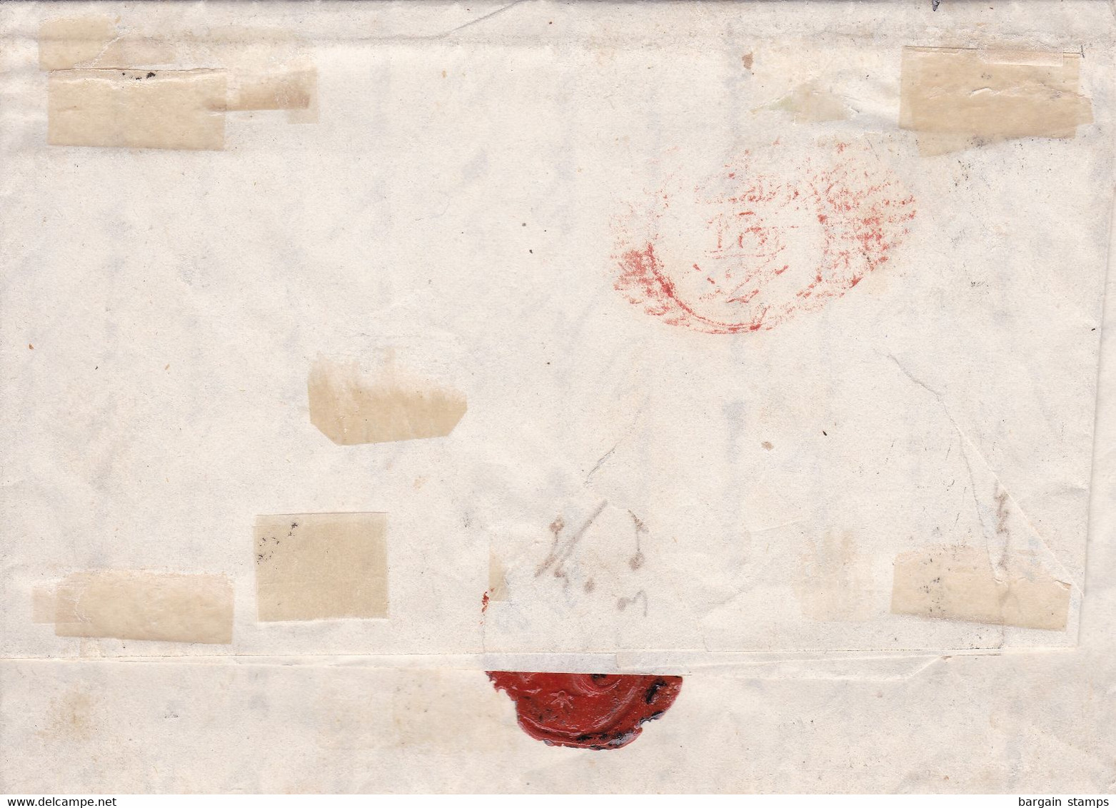 Austria-Hungary - Y&T 5 On Cover From Sebenico (Sibenik) Dalmatia (Croatia) To Triest 1859 - Hinged - Storia Postale