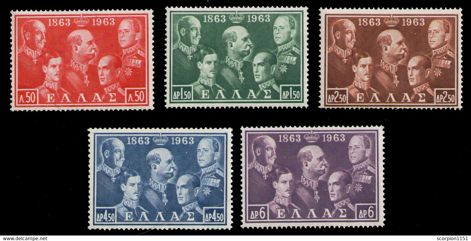 GREECE 1963 - Set MNH** - Unused Stamps