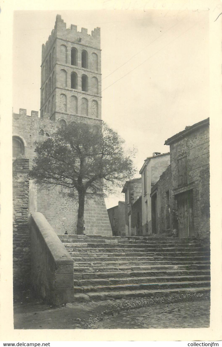 CPA FRANCE 66 "Elne, L'Eglise" / PHOTOGRAPHE GLASER - Autres & Non Classés