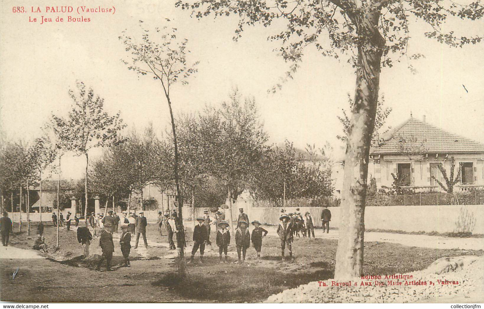 CPA FRANCE 84 "La Palud, Le Jeu De Boules" - Lapalud