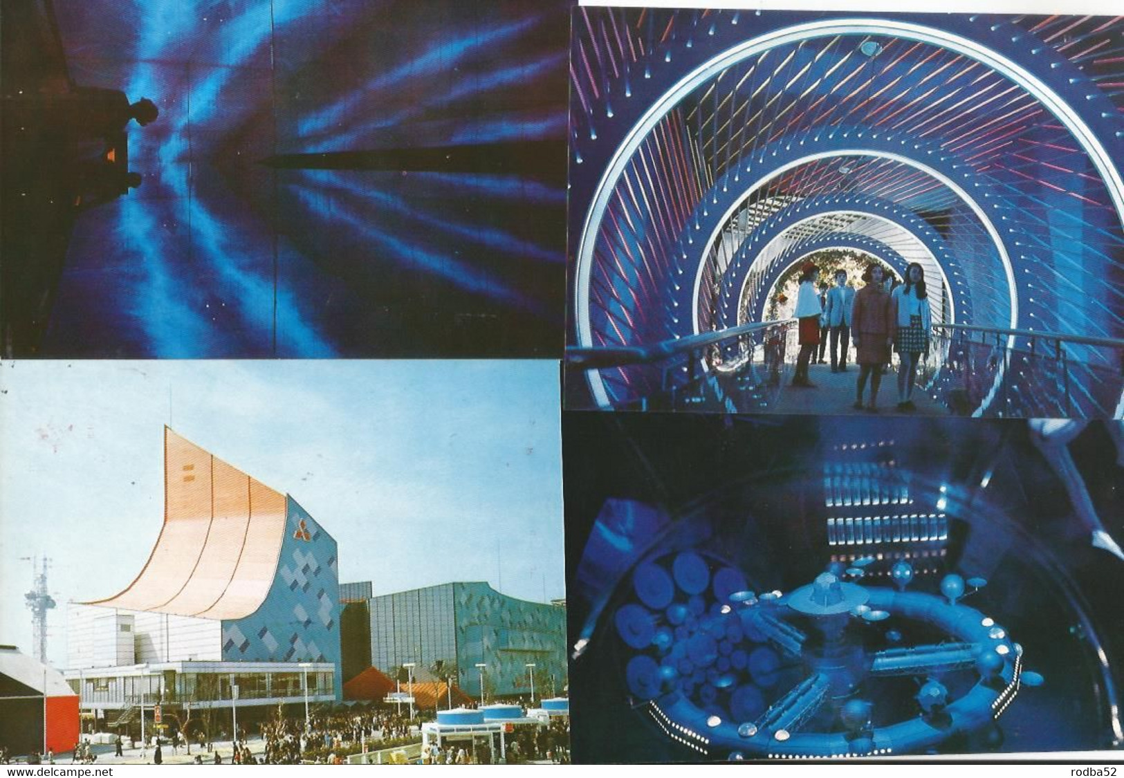 CPSM - Japan - Pochette 12 Cartes -  Expo 70 - Osaka - Mitsubishi Pavilion Science Fiction - Osaka
