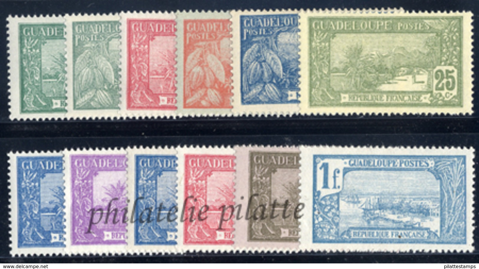 -Guadeloupe  77/88** - Unused Stamps