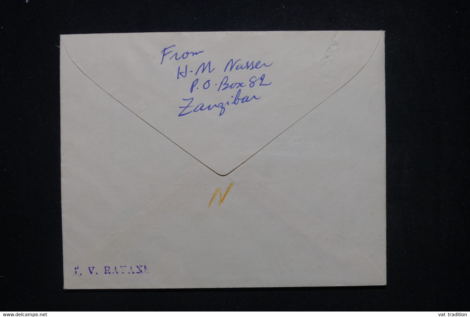 ZANZIBAR - Enveloppe FDC En 1949 Pour Mombasa  - L 97724 - Zanzibar (...-1963)