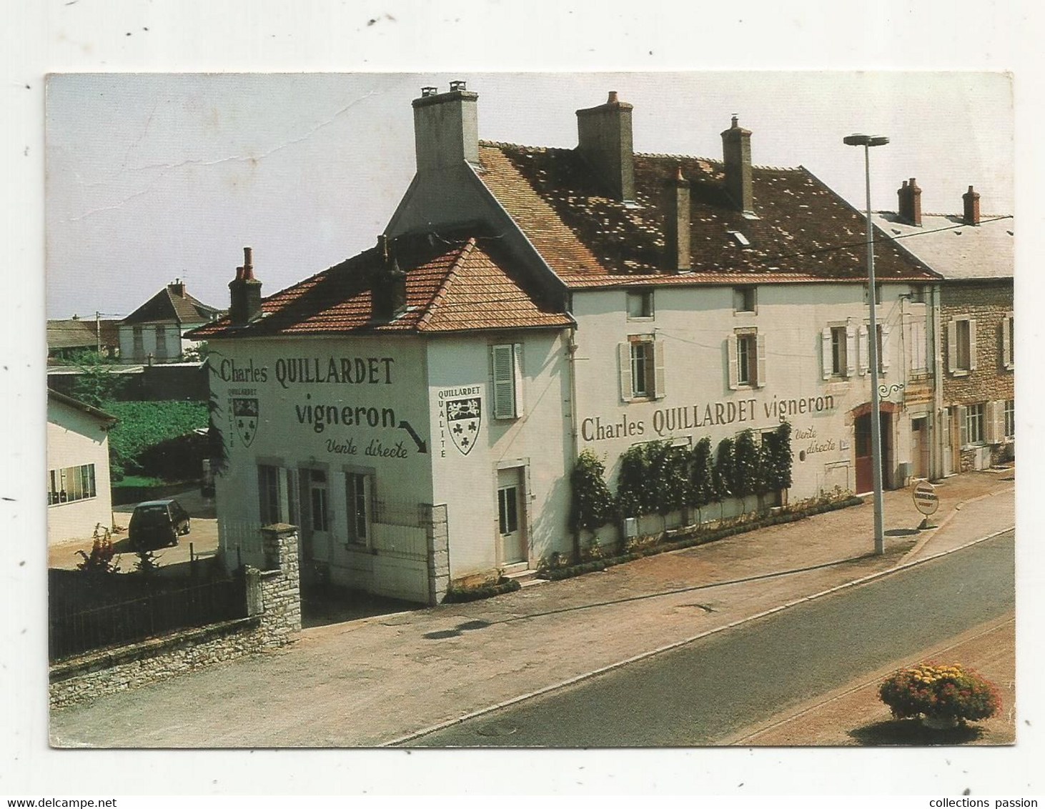 JC , G , Cp , Commerce, Magasin , Charles Quillardet ,vigneron ,21 , Gevrey Chambertin ,voyagée - Geschäfte