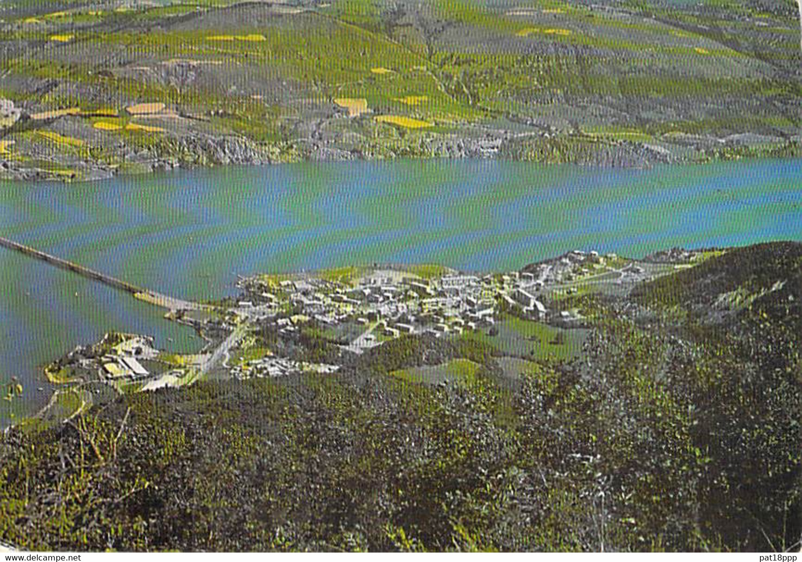 05 - SAVINES LE LAC : Vue Aérienne - CPSM CPM Village ( 1.060 H ) Grand Format - Hautes Alpes - Andere & Zonder Classificatie