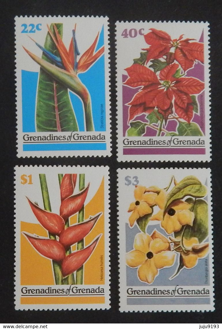 GRENADE GRENADINES  NEUFS**MNH "FLEURS" - Grenada (1974-...)