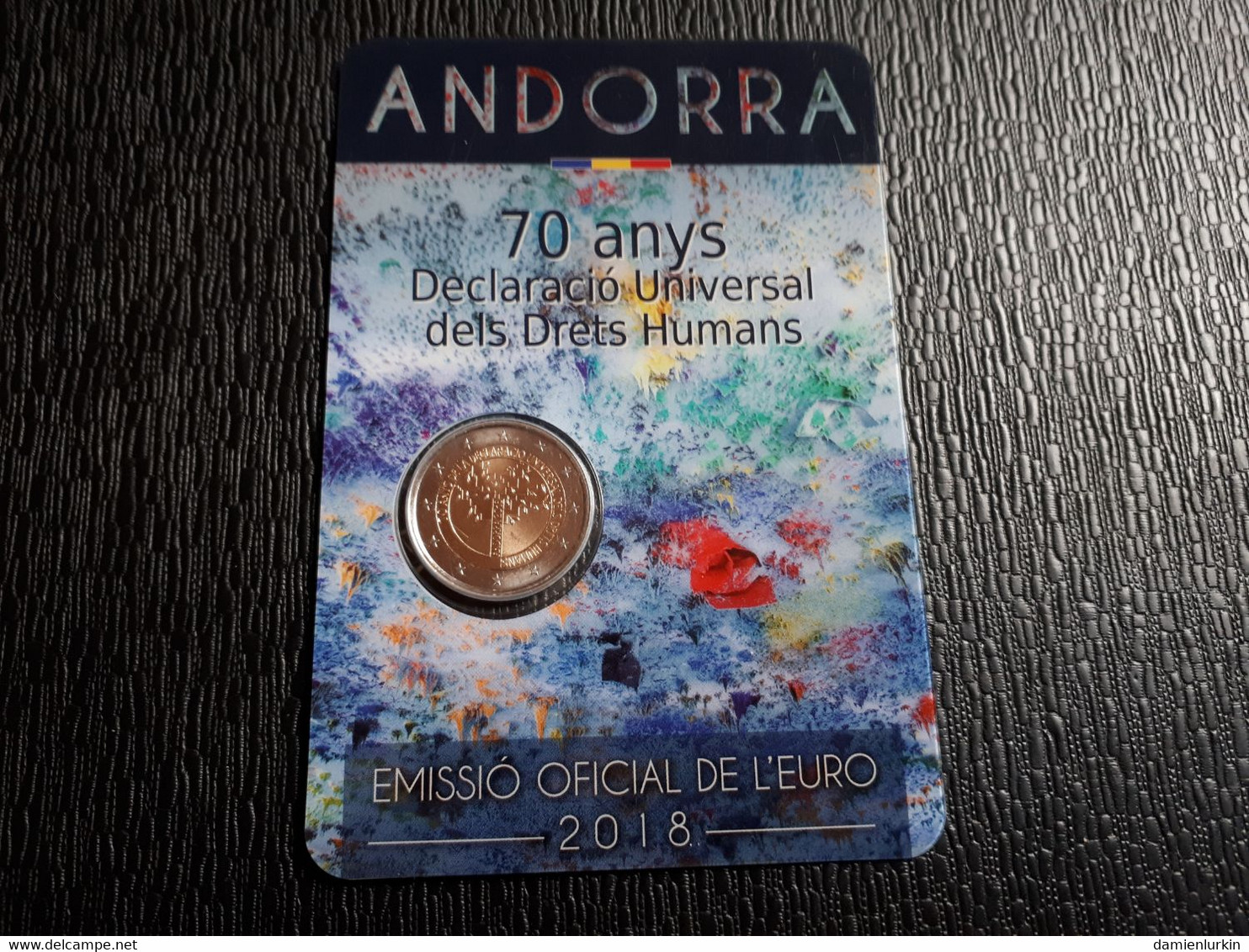 --PROMO 25€--ANDORRE 2 EURO 2018 COINCARD--LIRE DESCRIPTIF-- - Andorre