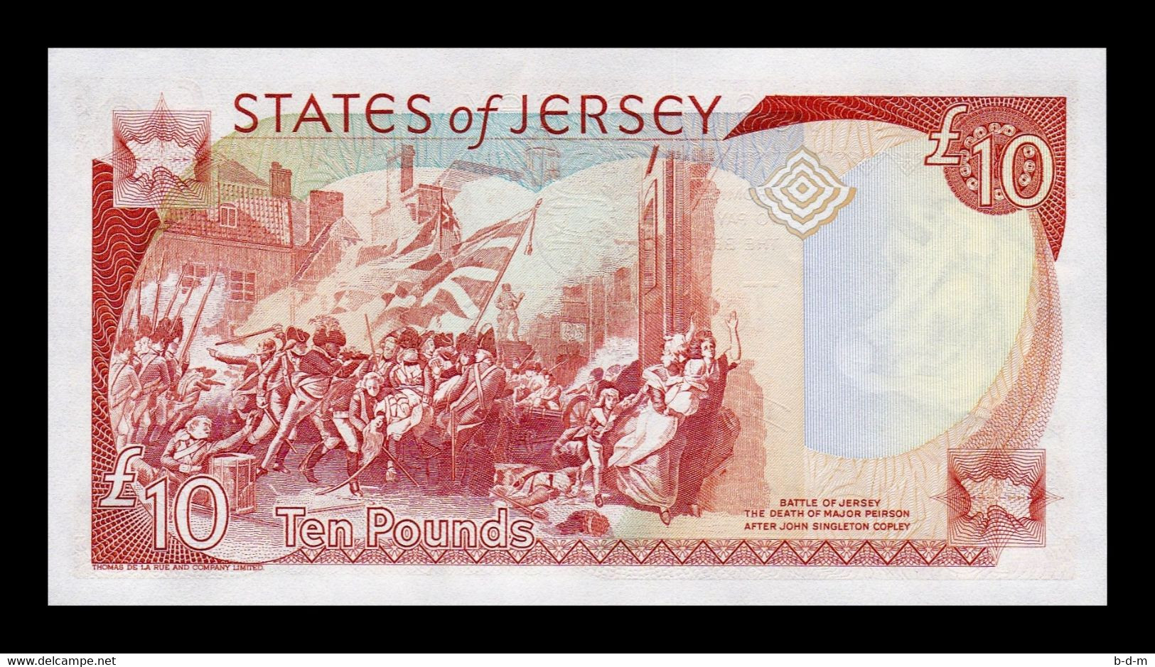 Jersey 10 Pounds Elizabeth II 2000 Pick 28 Low Serial SC UNC - Jersey