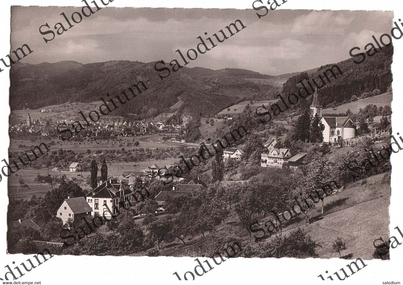 BLICK VON FISCHERBACH AUF HASLACH - Haslach