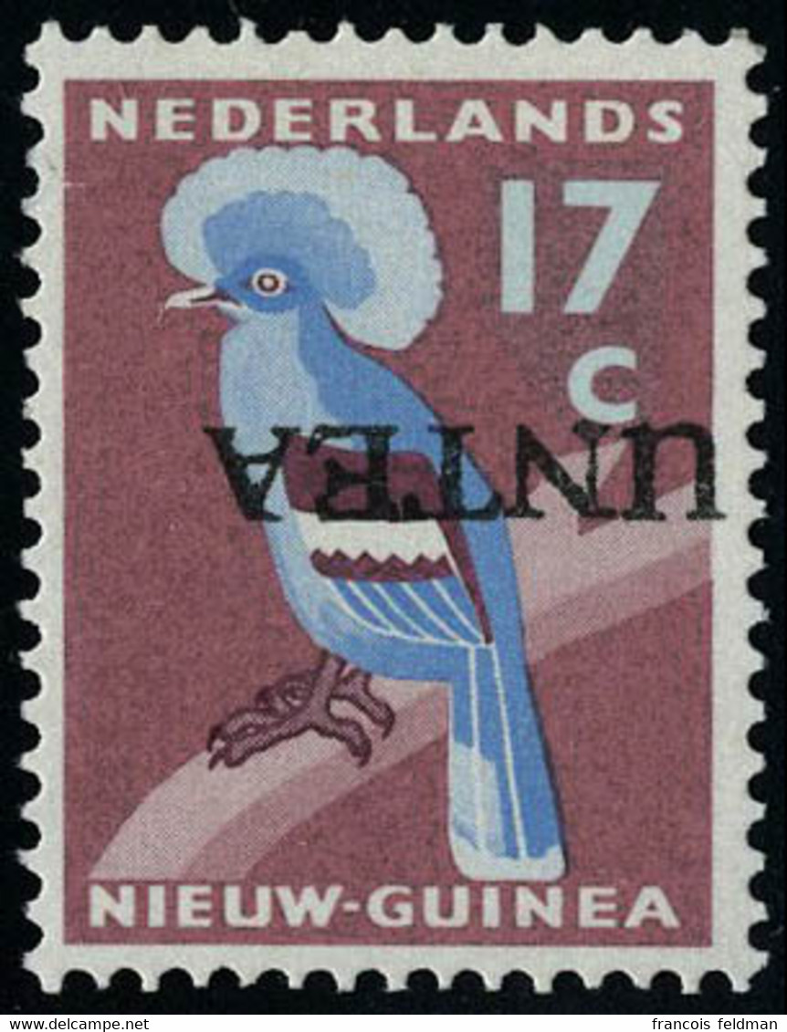 Neuf Sans Charnière 17c De Nouvelle Guinée Néerlandaise Surchargé UNTEA, Administration Des Nations Unies N° 8, Surcharg - Otros & Sin Clasificación