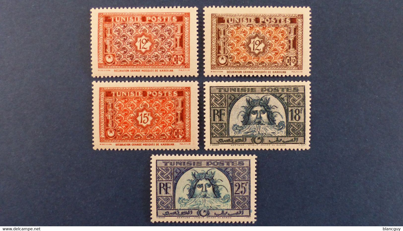 Tunisie - Année 1947 Complète - YT N° 311 - 312 - 313 - 314 à 319A - 320 à 323 * Neuf Avec Charnière - Unused Stamps