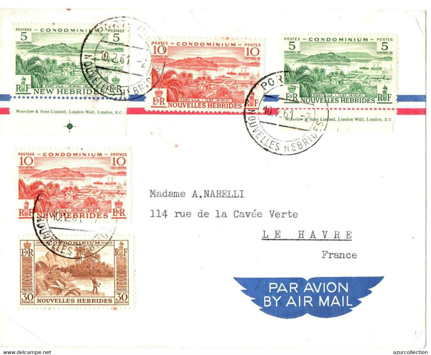 LETTRE  POUR LE HAVRE - Storia Postale