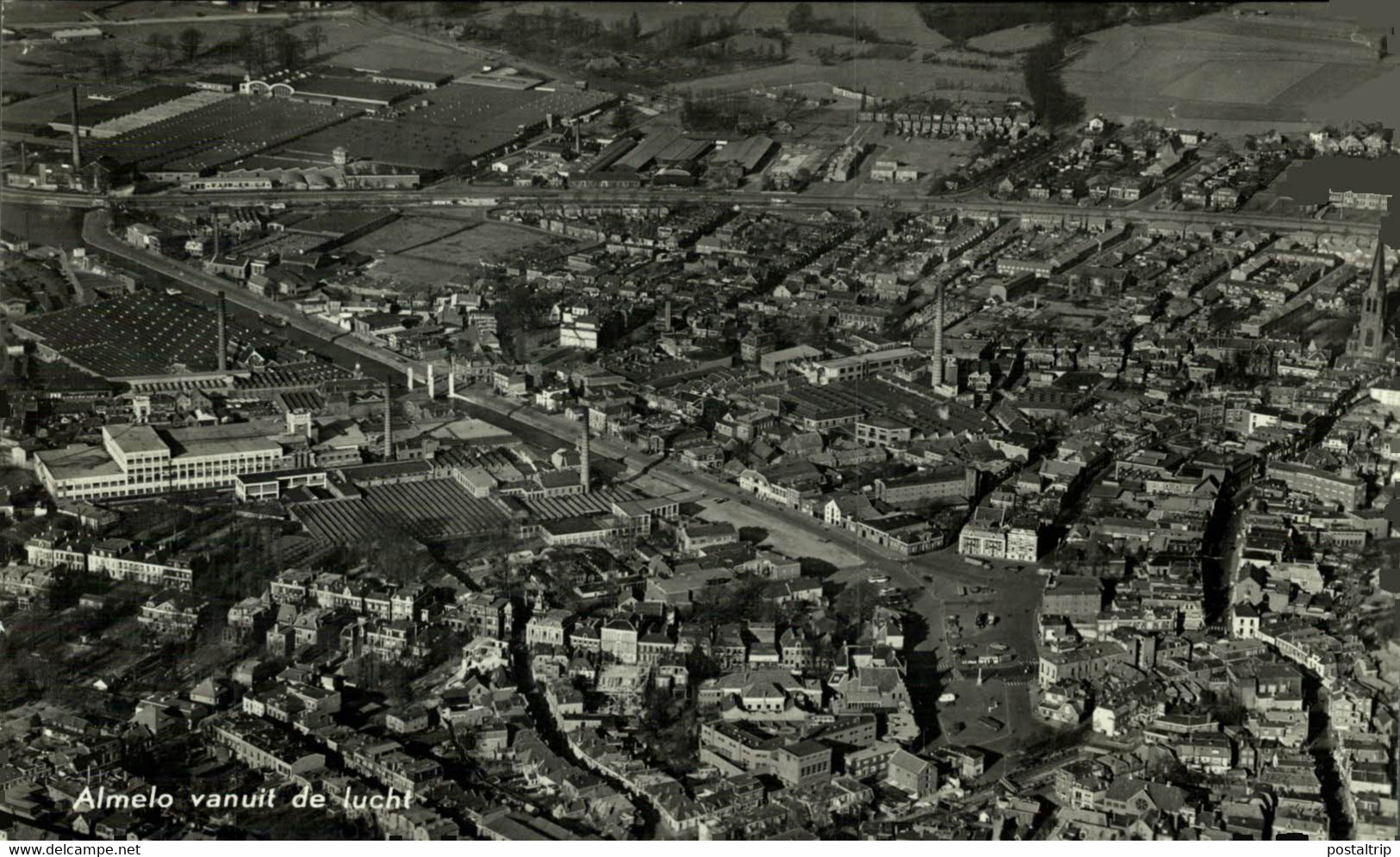 ALMELO VANUIT DE LUCHT  Overijssel Almelo  HOLLAND HOLANDA NETHERLANDS - Almelo