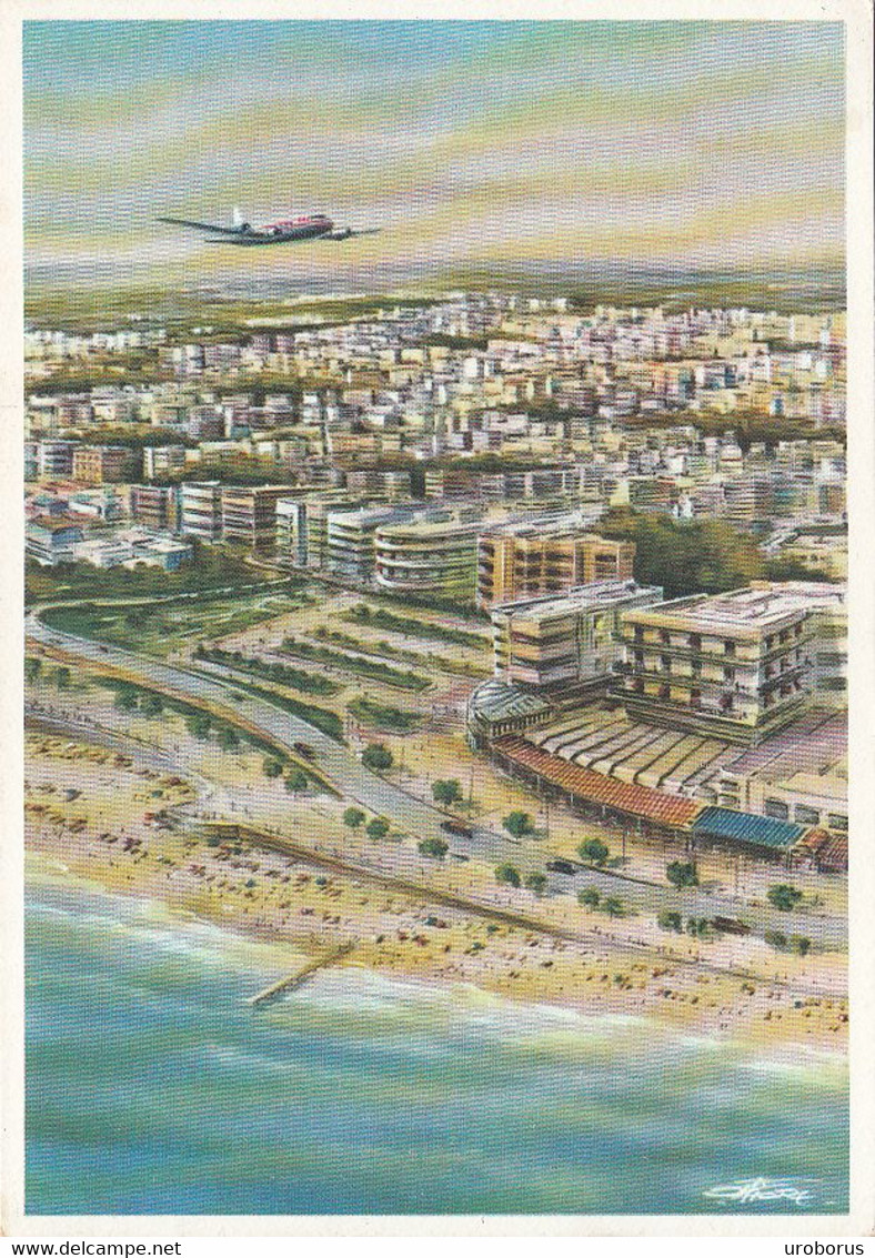 AIRPLANES - LAI 1950's - Italy - Linee Aeree Italiane - Grandi Citta Collegate Dalla LAI - Tel Aviv - 1946-....: Modern Era