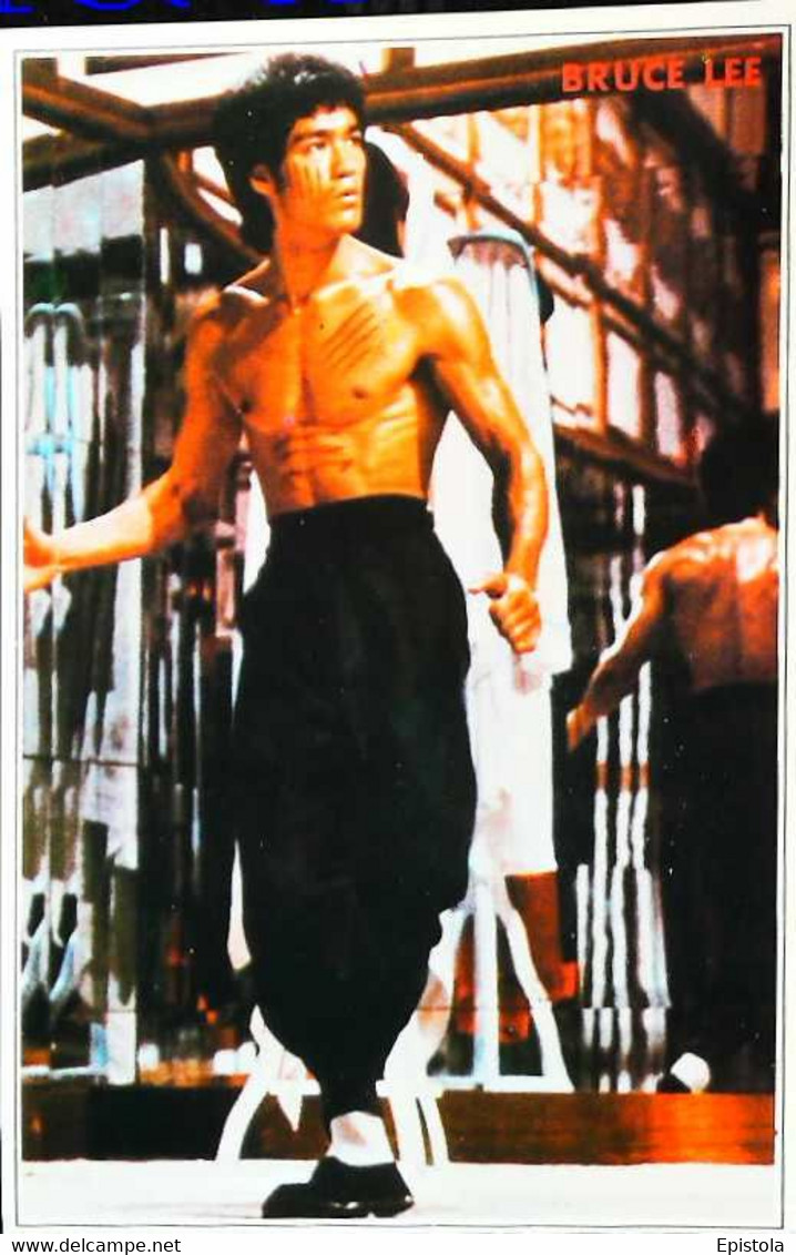 ► Bruce LEE - Carte De Hong Kong 1970s - Martiaux