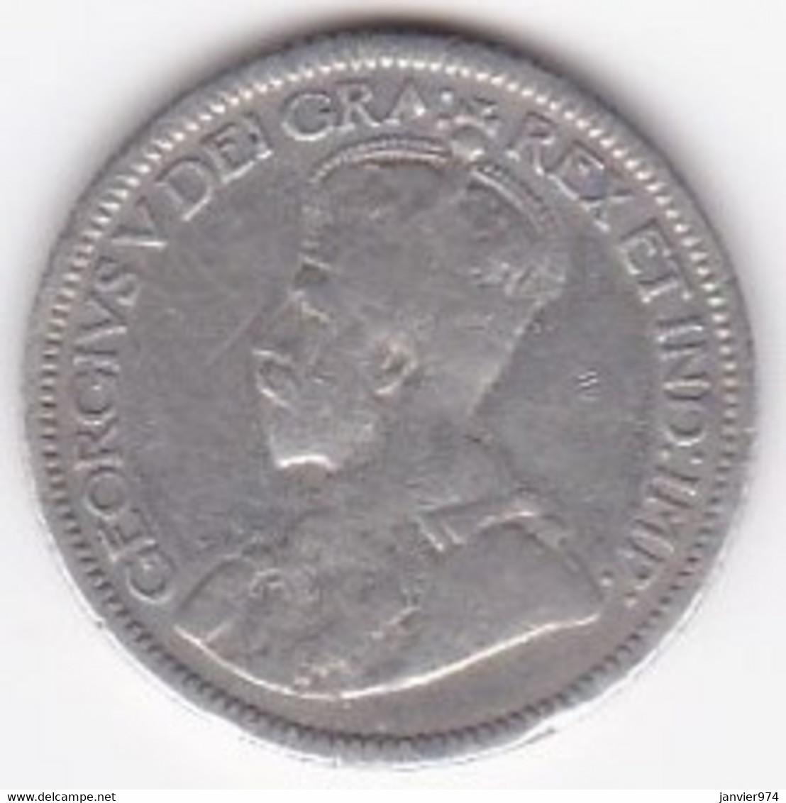 Canada 10 Cents 1935 George V, En Argent - Canada