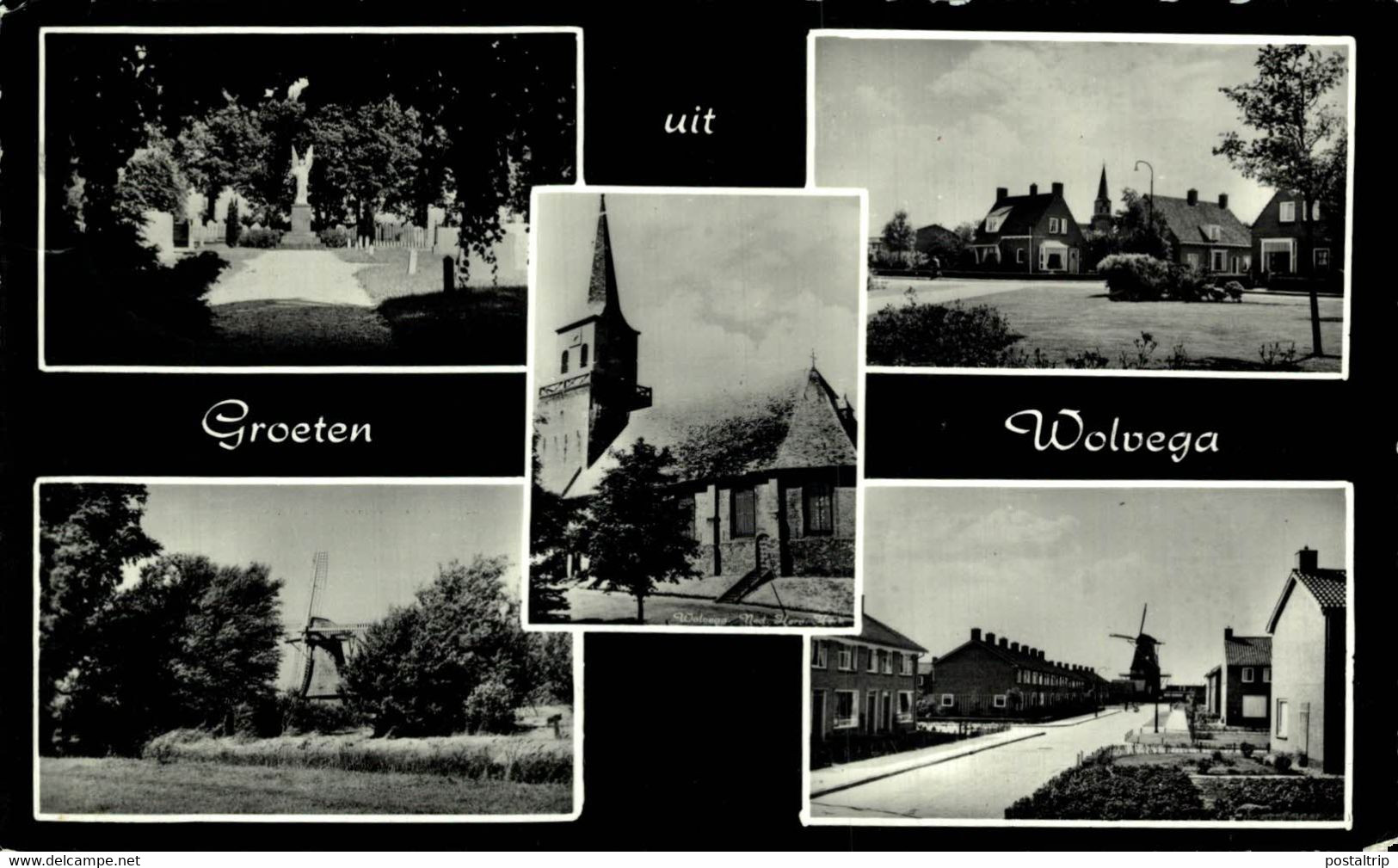 GROETEN UIT WOLVEGA    Friesland  HOLLAND HOLANDA NETHERLANDS - Wolvega