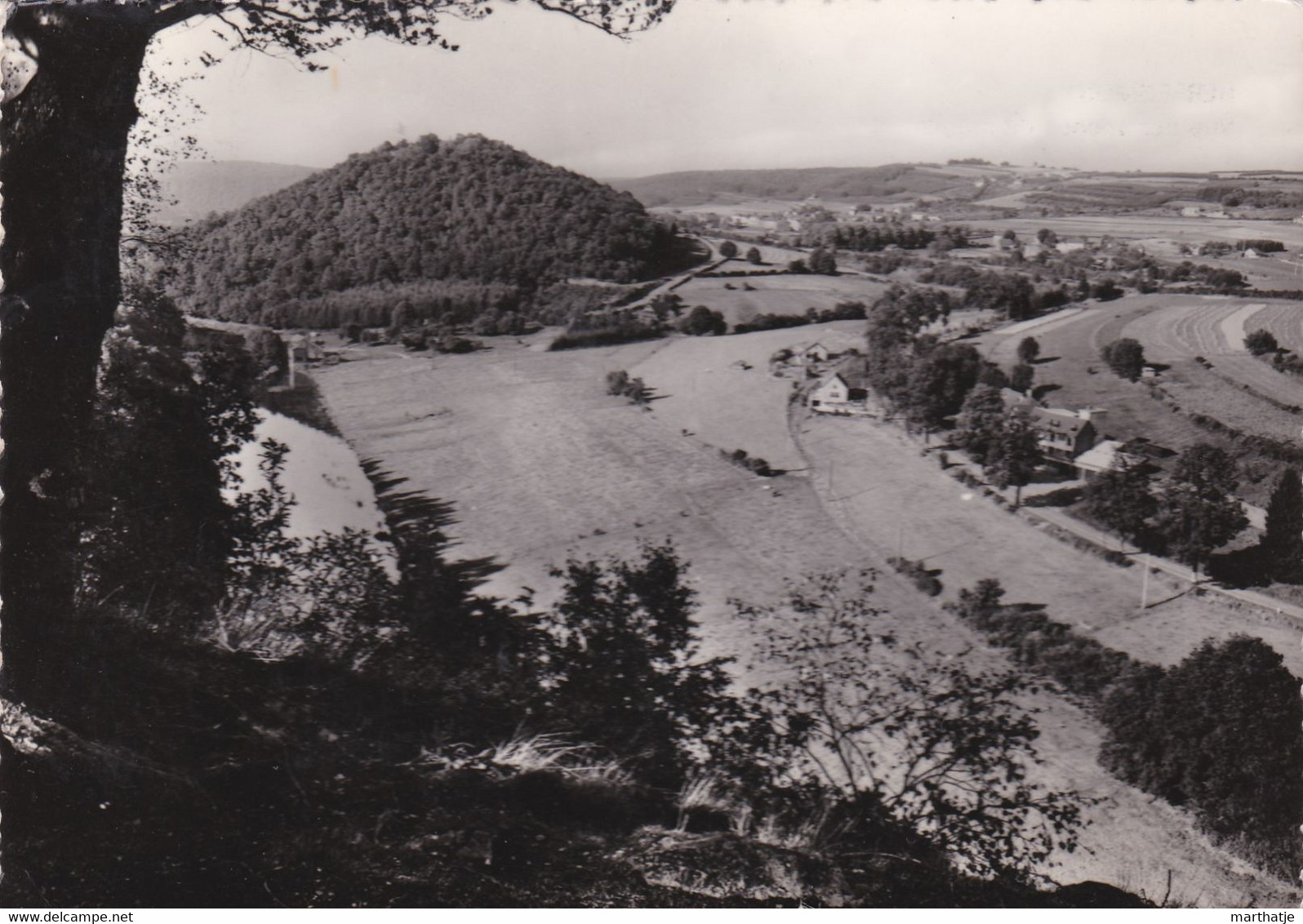 Herbeumont - Vue Des Roches Du Moulin - Hôtel "La Châtelaine" - Cartevue LEU - Herbeumont