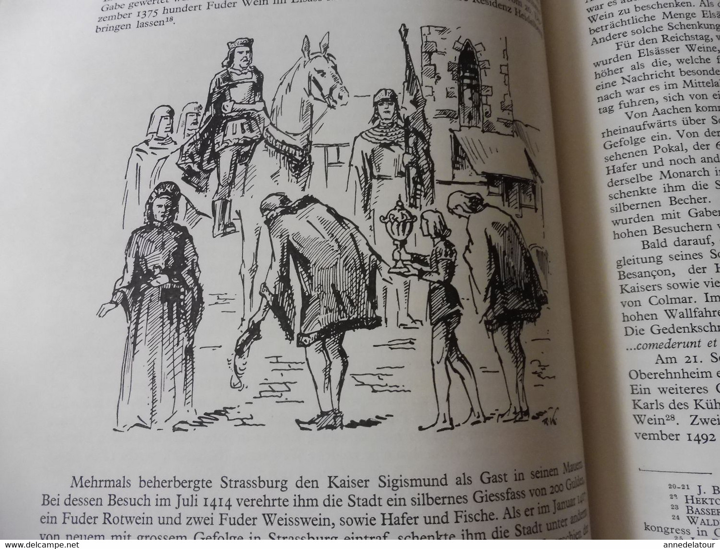 DER REBBAU DES ELSASS und die absatzgebiete seiner weine (Medard Barth) VIGNES D’ALSACE et débouchés de ses vins