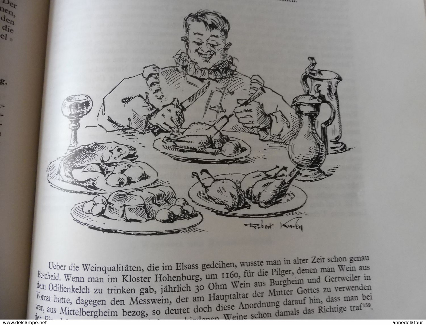 DER REBBAU DES ELSASS und die absatzgebiete seiner weine (Medard Barth) VIGNES D’ALSACE et débouchés de ses vins