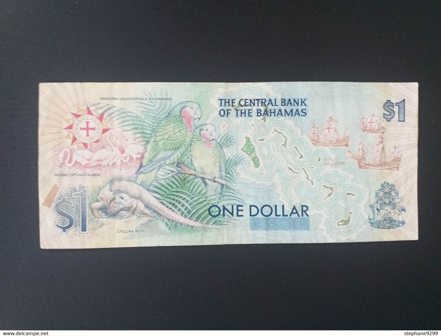 BAHAMAS 1 DOLLAR 1992 COMMEMORATIVE - Bahamas