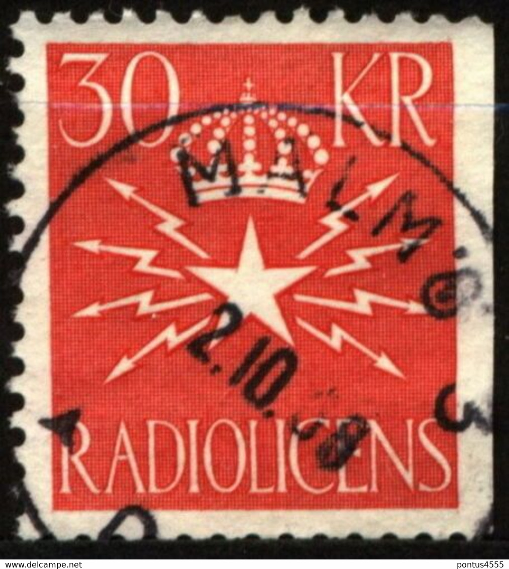 Sweden Revenue 30 KR - Radiolicens - Fiscaux