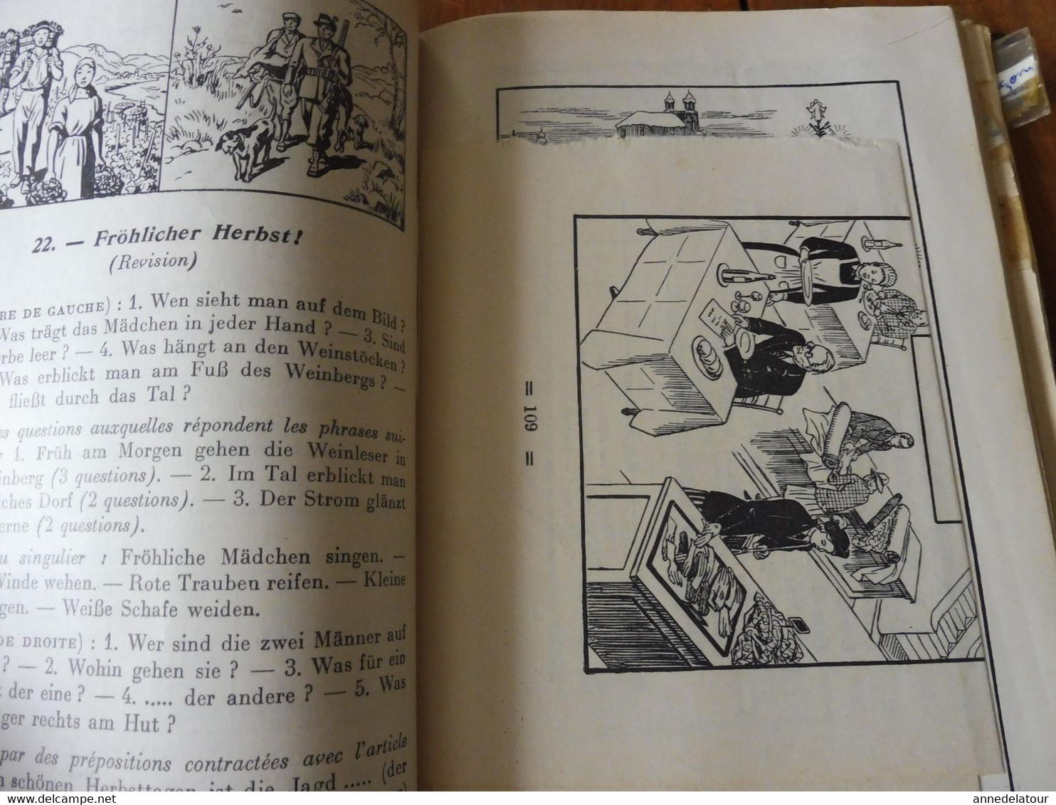 DEUTSCHLAND  édition 1962    pour apprendre l'allemand