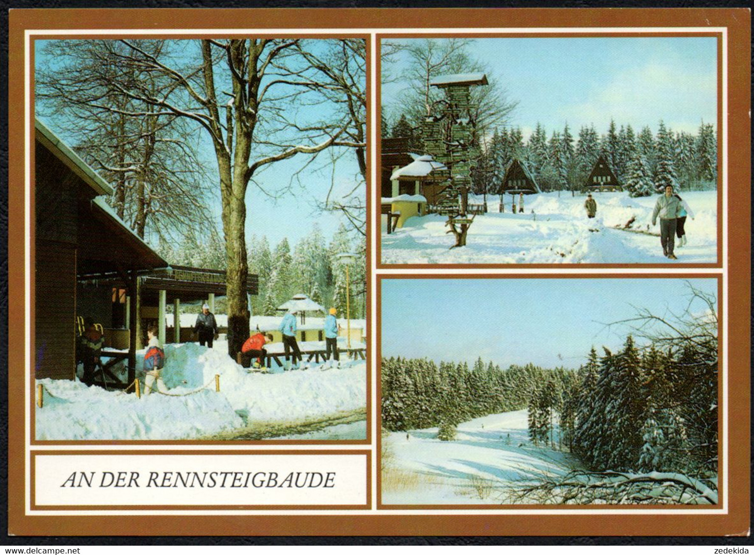 F1511 - TOP Neuhaus Rennsteigbaude - Bild Und Heimat Reichenbach - Neuhaus