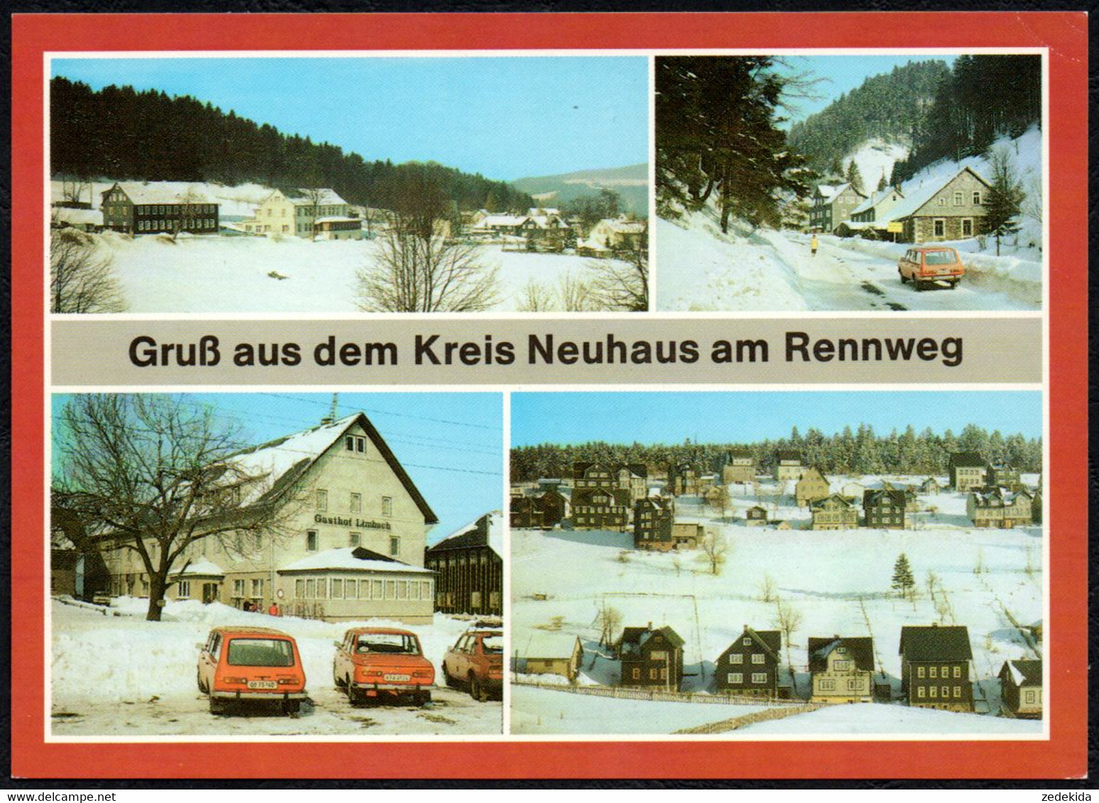 F1513 - TOP Neuhaus Scheibe Alsbach Steinheid Limbach - Bild Und Heimat Reichenbach - Neuhaus