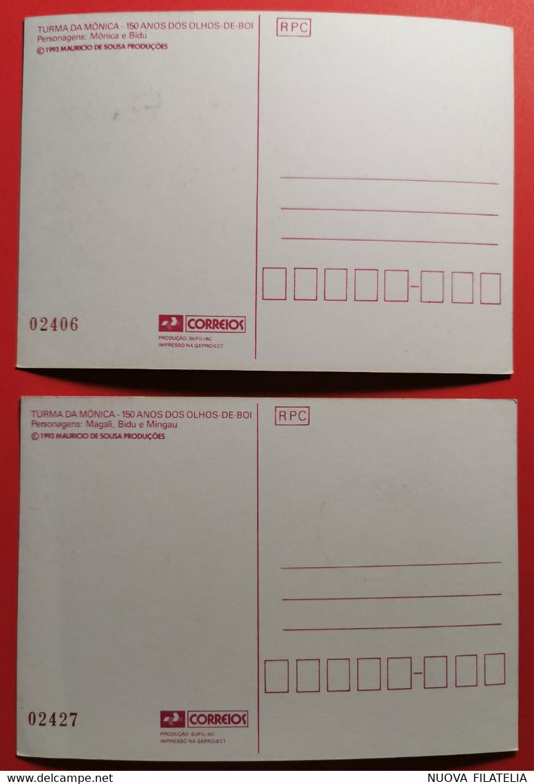 BRASILE 1993 TURMA DA MONICA - Maximum Cards