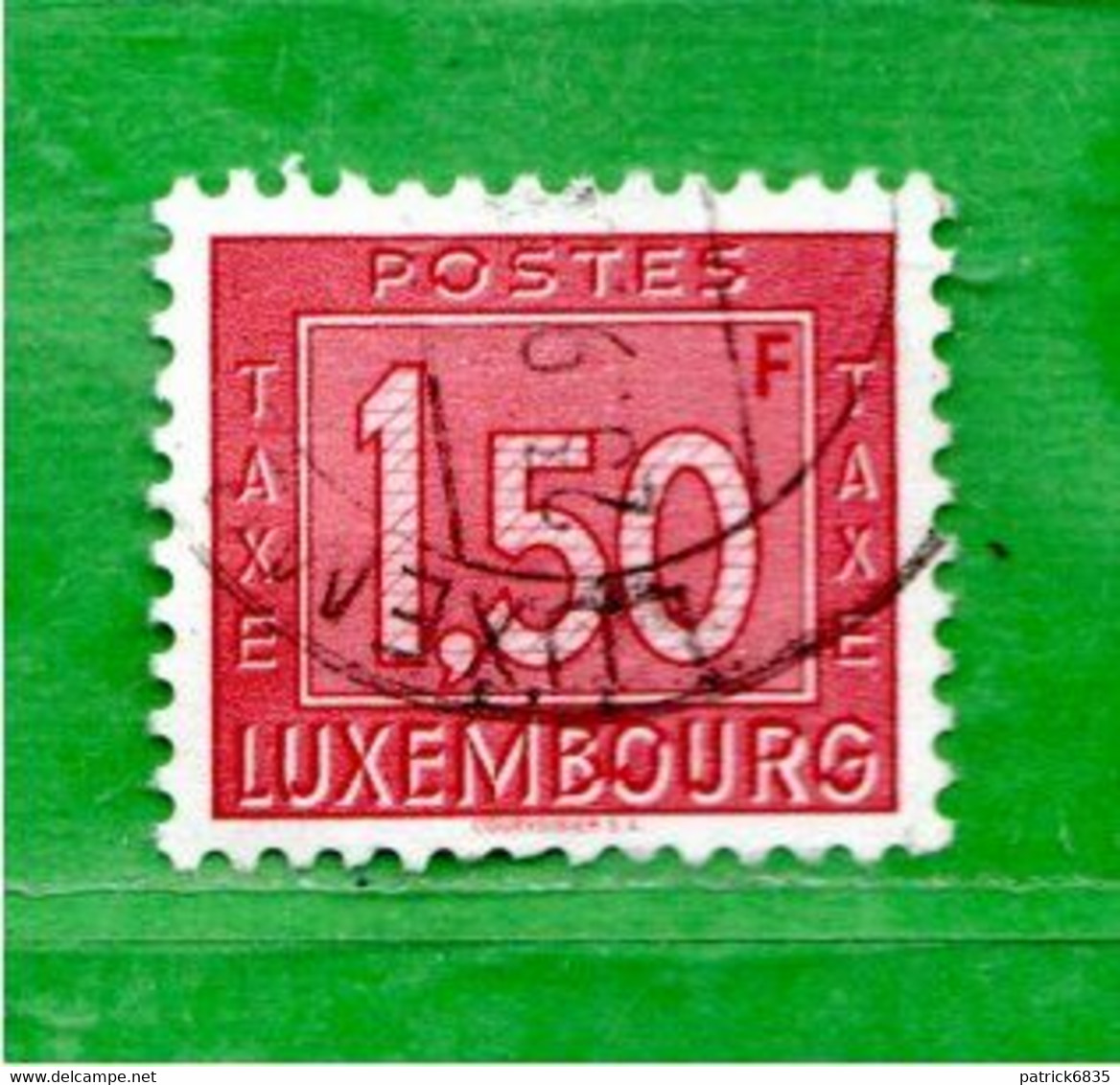 Lussemburgo ° -1946-47 - Taxe.  Unif. 31.  Usati - Strafport