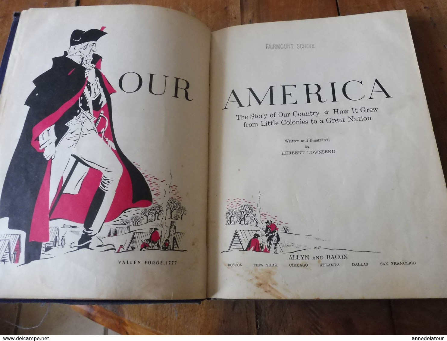 OUR AMERICA   Copyright 1944 - Verenigde Staten