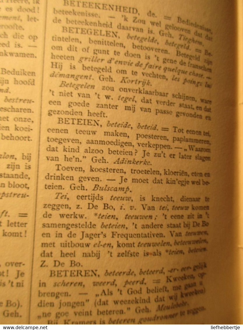 Loquela - Woordenboek Westvlaams Dialect - In Twee Delen - 1907 - Dictionnaires