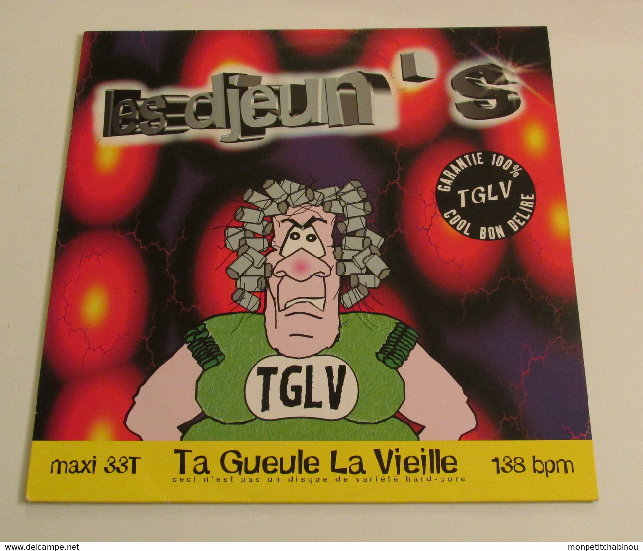 Maxi 33T LES DJEUN'S : Ta Gueule La Vieille - Dance, Techno & House