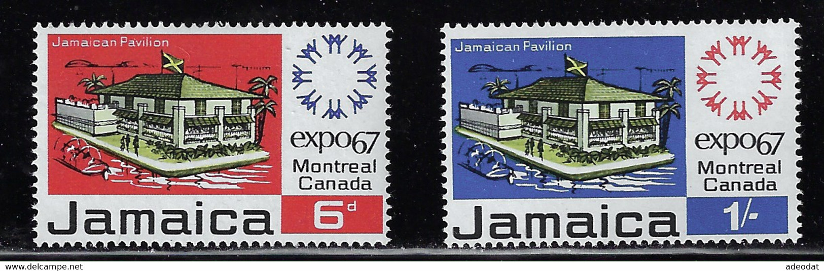 JAMAICA 1967 MONTREAL UNIVERSAL EXHIBITION - 1967 – Montreal (Kanada)