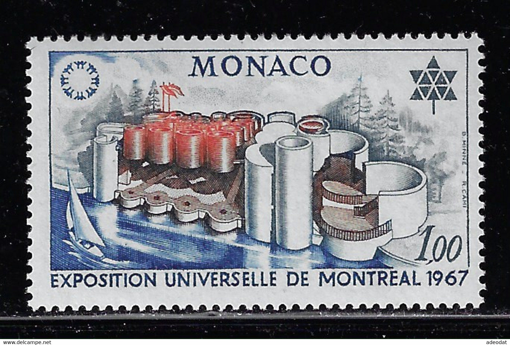 MONACO 1967 MONTREAL UNIVERSAL EXHIBITION - 1967 – Montreal (Kanada)