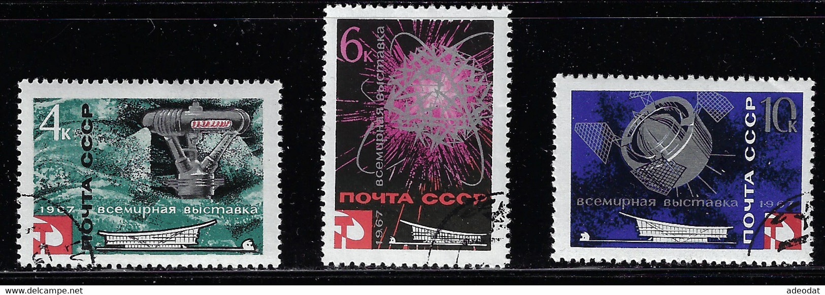 RUSSIA 1967 MONTREAL UNIVERSAL EXHIBITION CANCELLEDSET - 1967 – Montreal (Kanada)