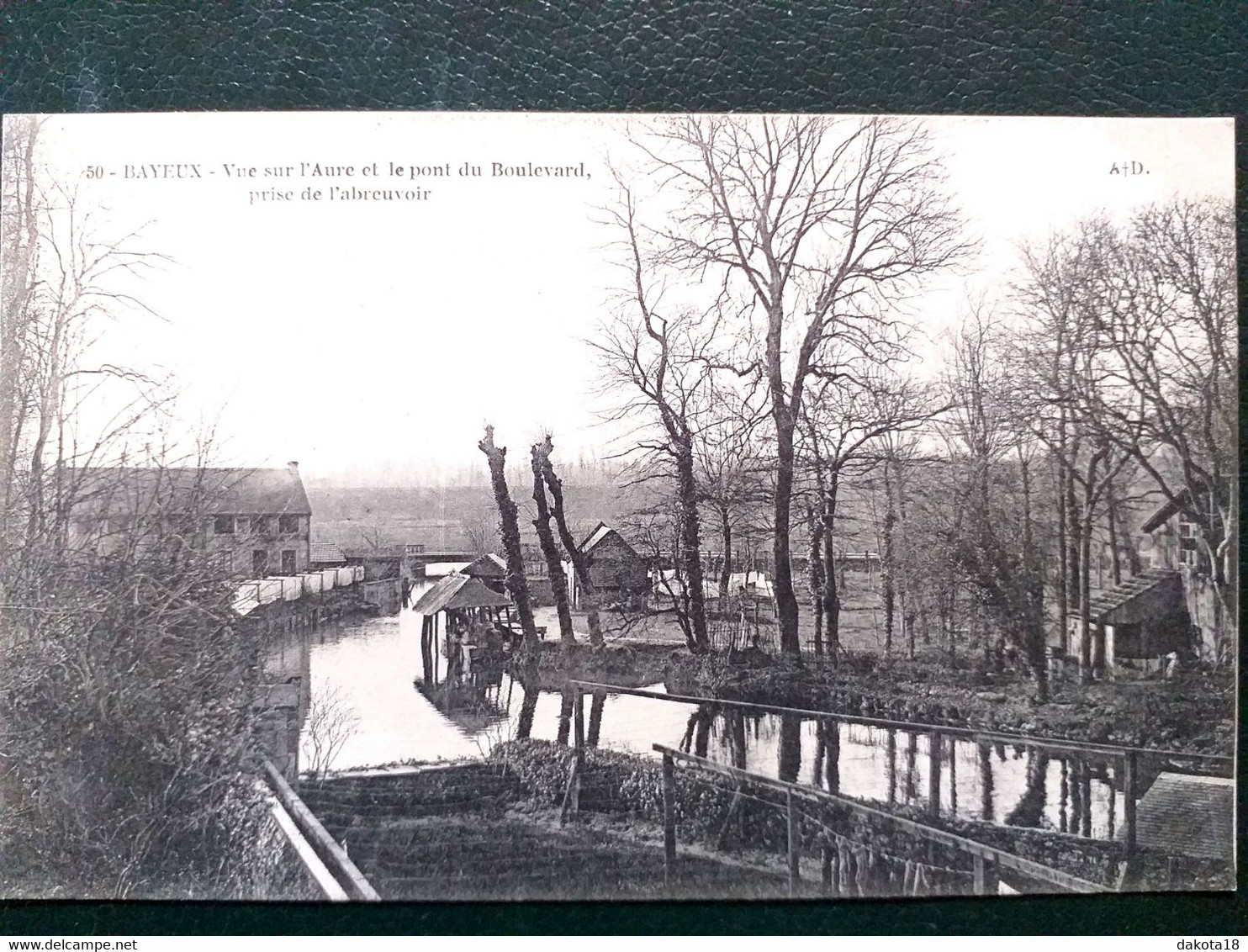 14 , Bayeux,  Le Pont Du Boulevard Prise De L'abreuvoir - Bayeux