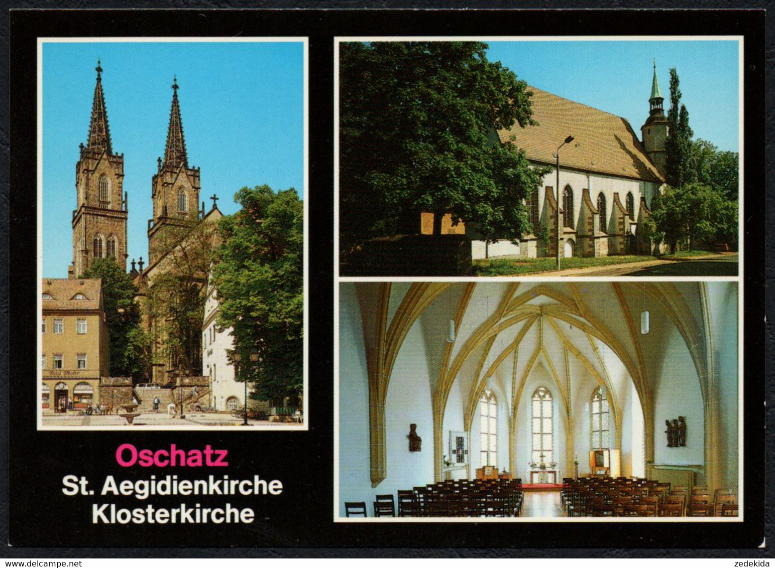 F1527 - TOP Oschatz St. Aegidienkirche - Bild Und Heimat Reichenbach - Oschatz