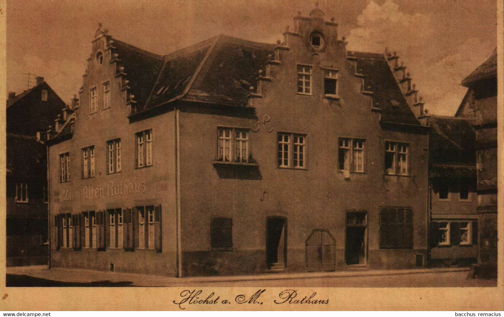 HÖCHST A.M.   Rathaus - Hoechst