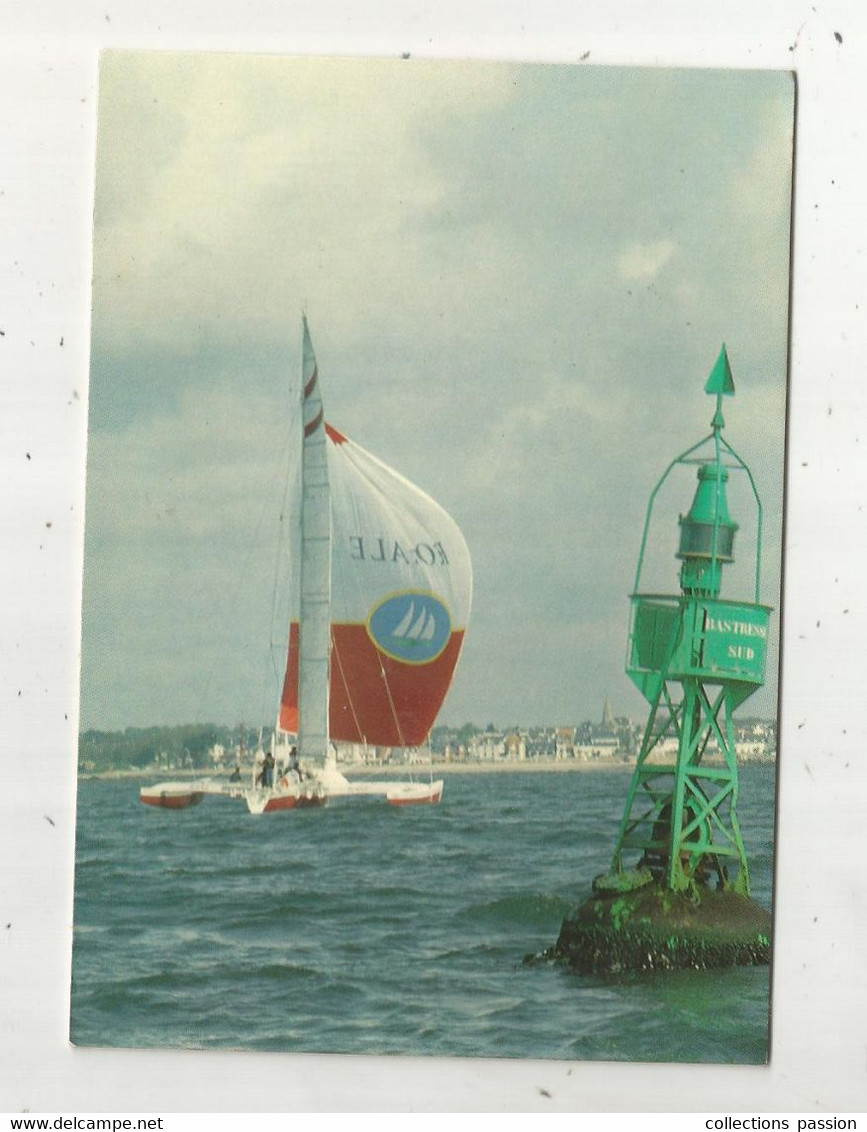 JC ,G , Sports , Voile , 2 E Transat En Double ,Lorient-les Bermudes-Lorient ,22 Mai 1983 , LORIENT ,  Voyagée - Sailing