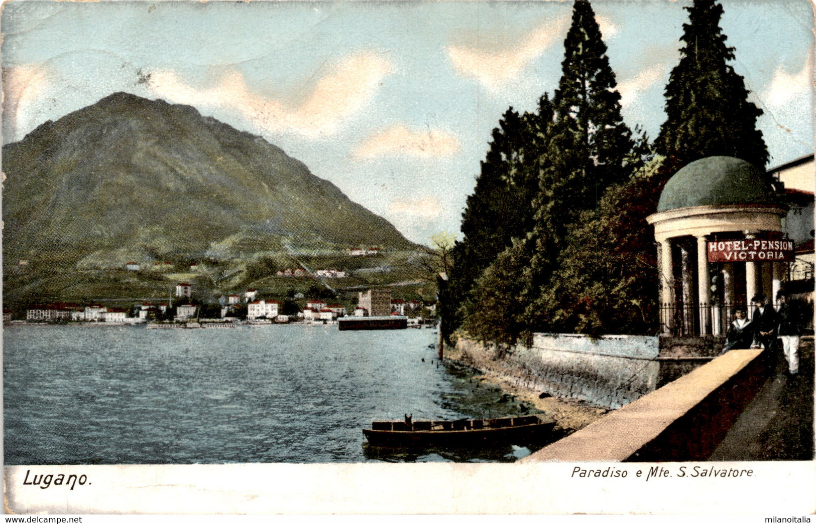 Lugano - Paradiso E Mte. S. Salvatore * 23. 5. 1909 - Paradiso