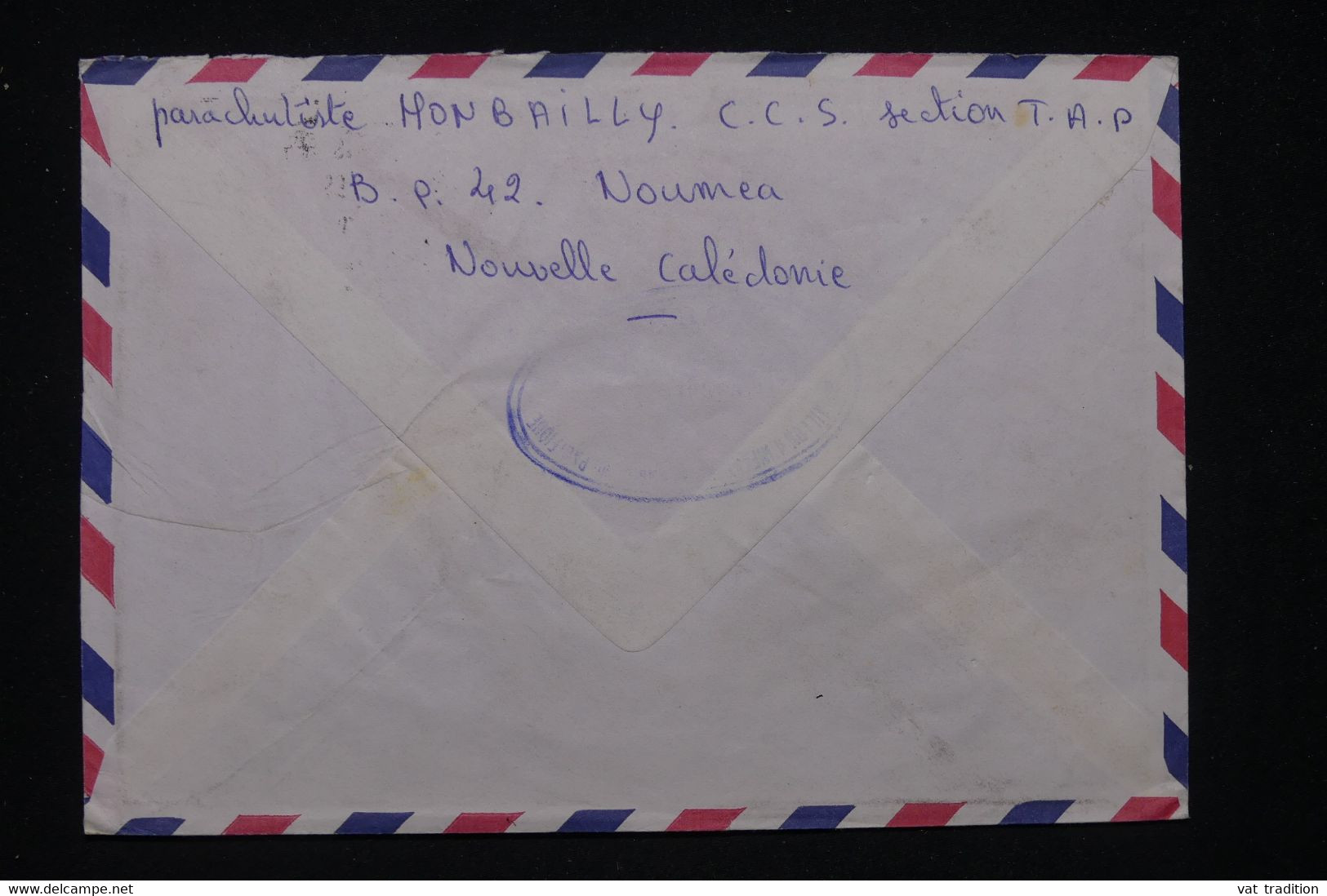 NOUVELLE CALÉDONIE - Enveloppe D'un Parachutiste De Nouméa Pour La France En 1972, Affr. FM /Coquillages - L 97849 - Storia Postale