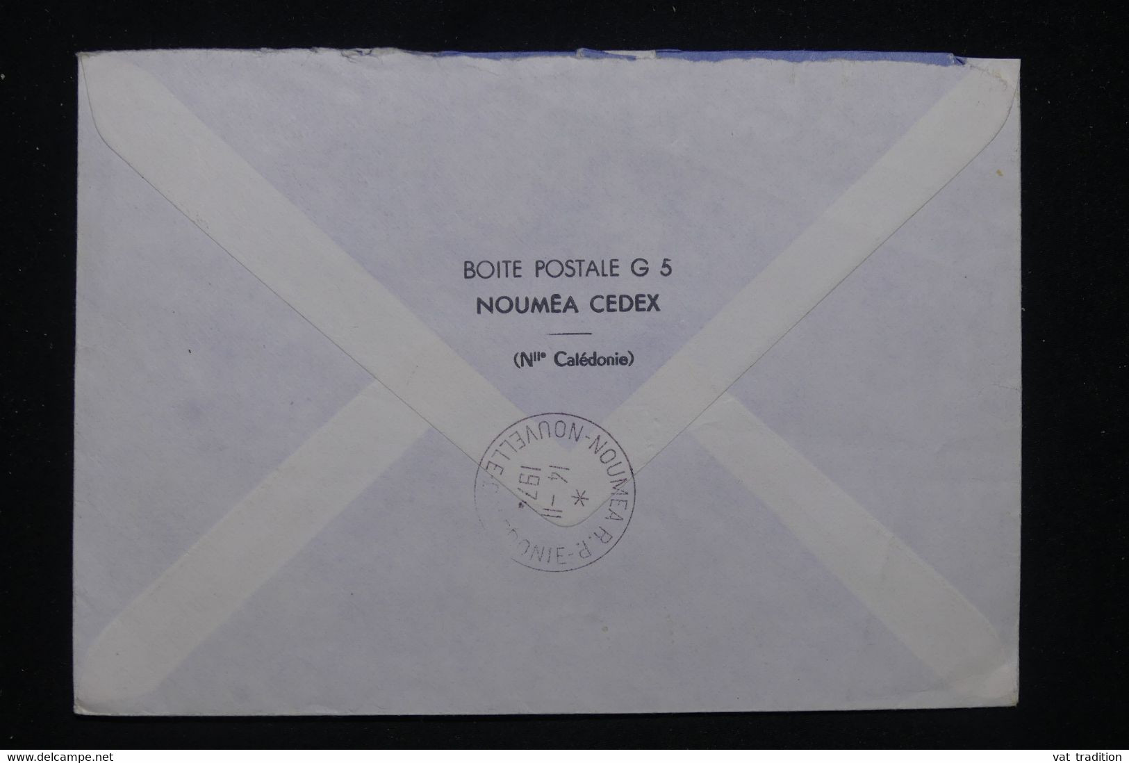 NOUVELLE CALÉDONIE - Enveloppe Commerciale En Recommandé De Bourail Pour Nouméa En 1974 - L 97864 - Lettres & Documents