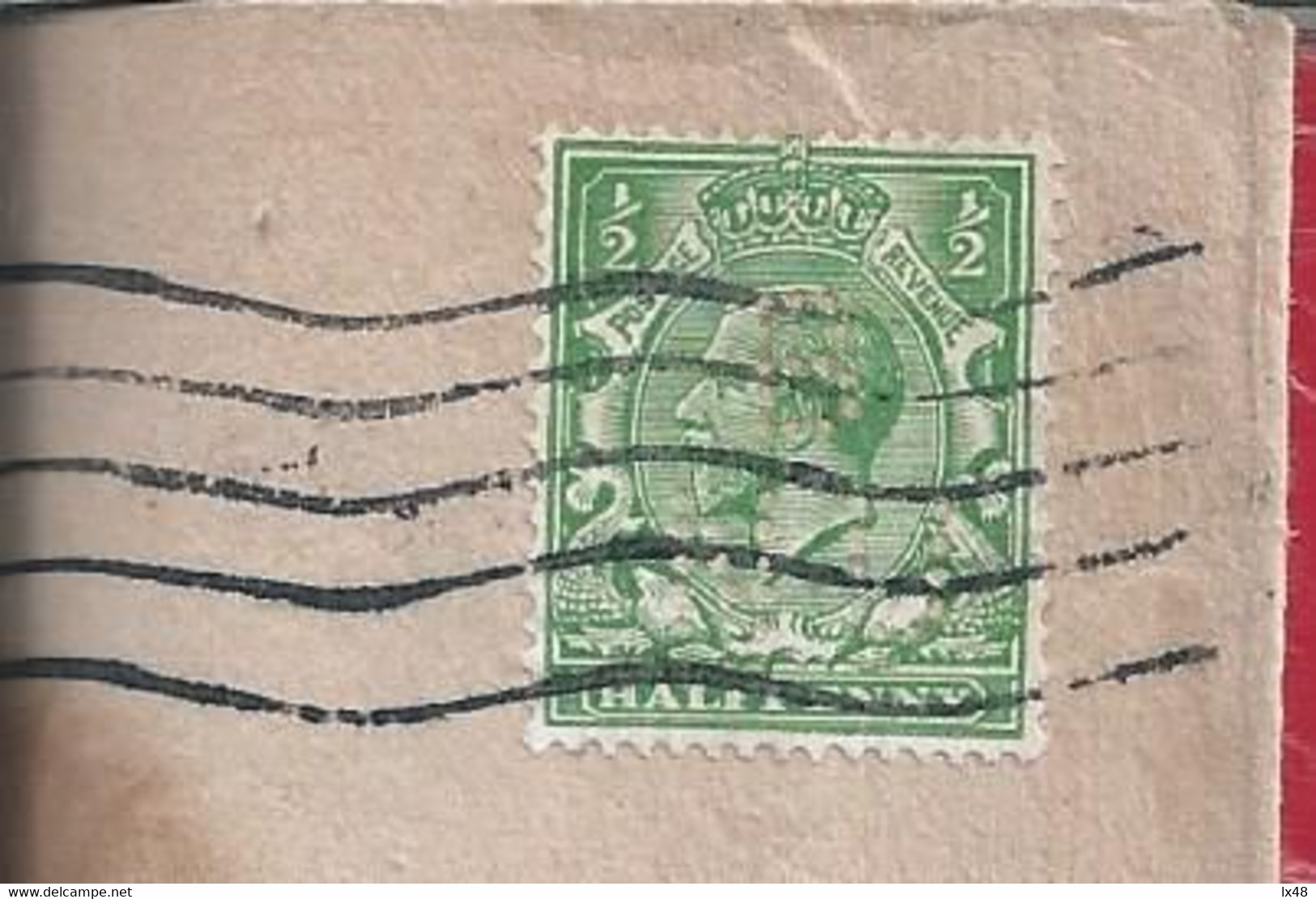 Rare Perfin BNU - Banco Nacional Ultramarino, London On Letter Circulated In 1929. Perfin 37 Holes. Muito Raro S/carta. - Briefe U. Dokumente