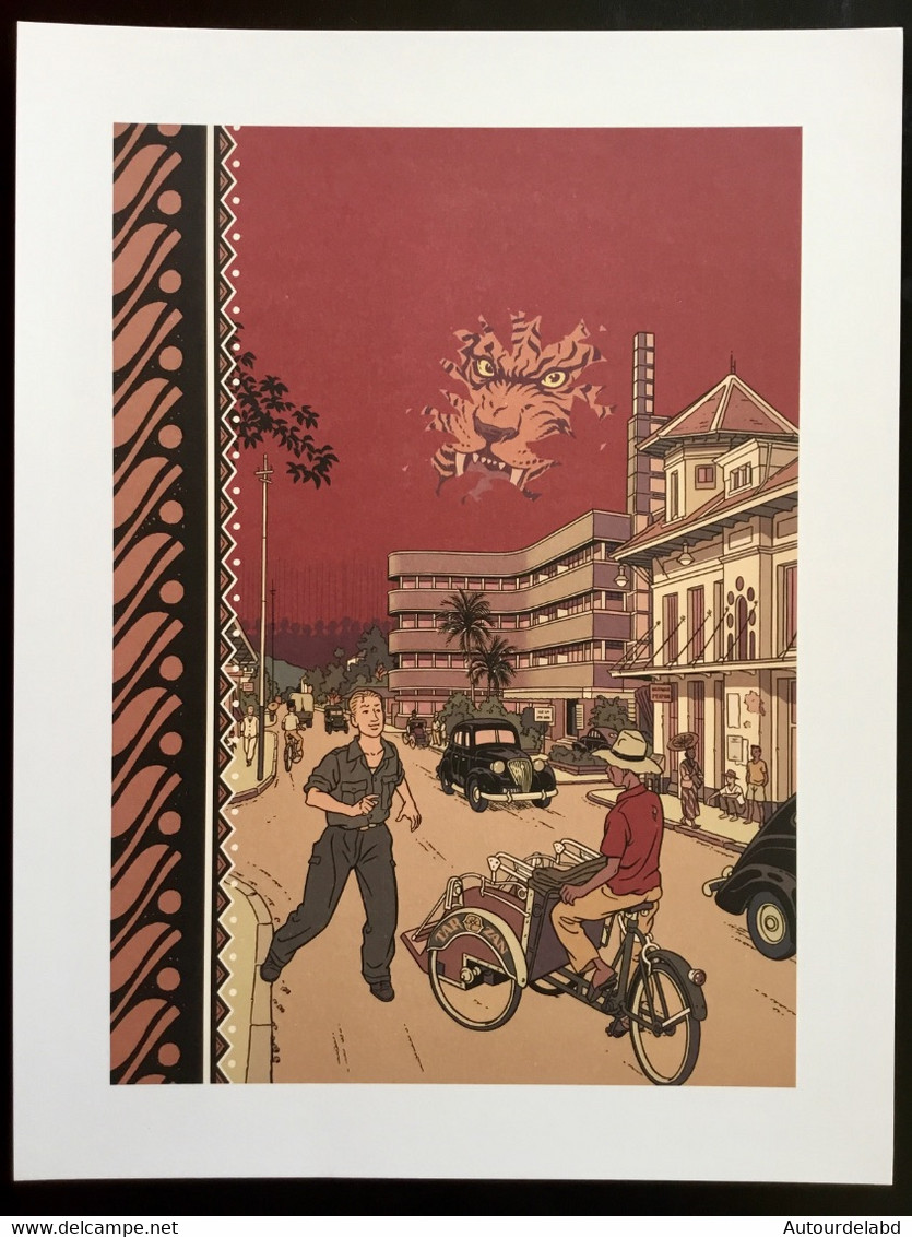 Ex Libris / Dessin : " Rampokan " Peter Van Dongen - Illustrators D - F