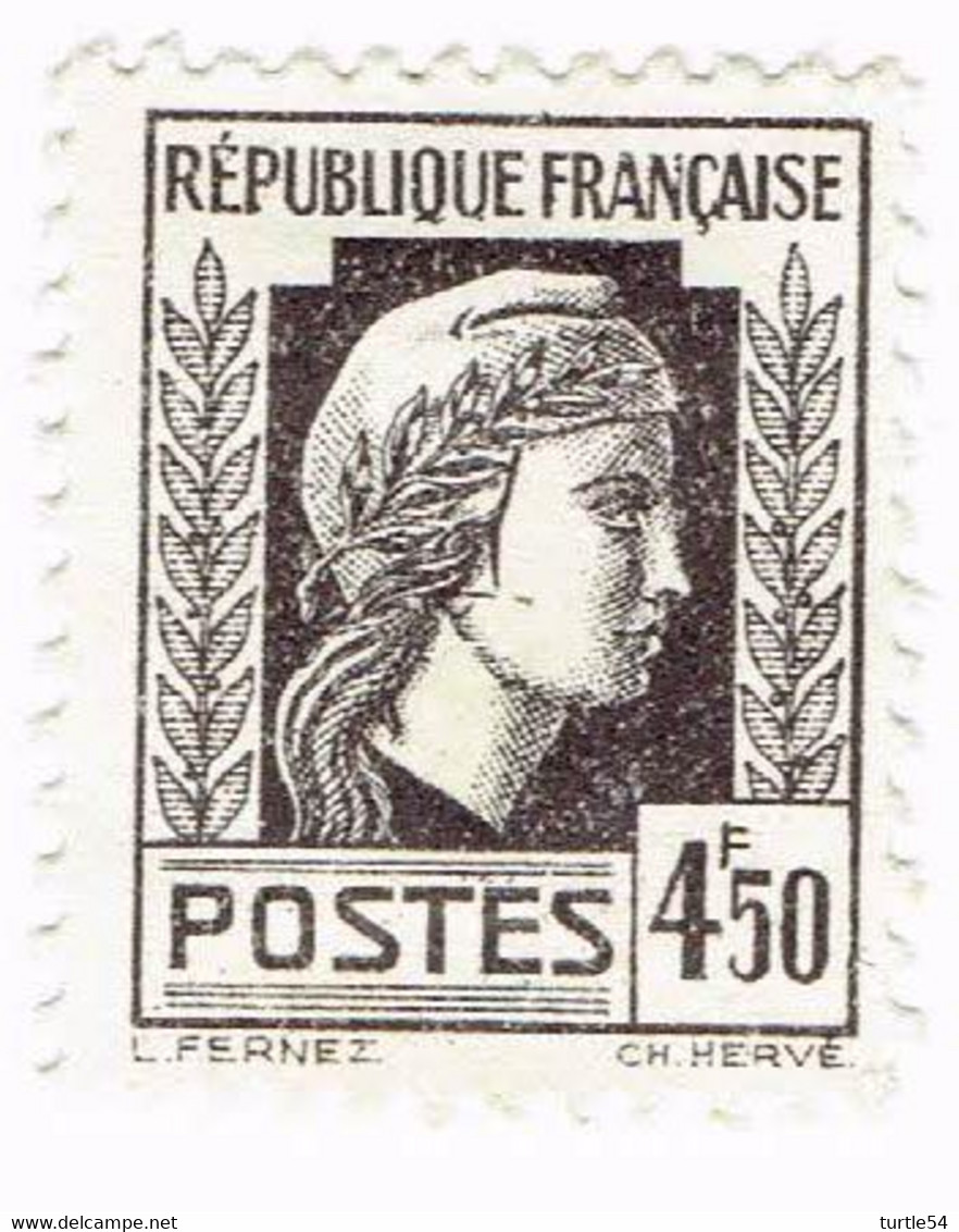 France, N° 644 - Série D'Alger - Type Marianne - 1944 Coq Et Maríanne D'Alger