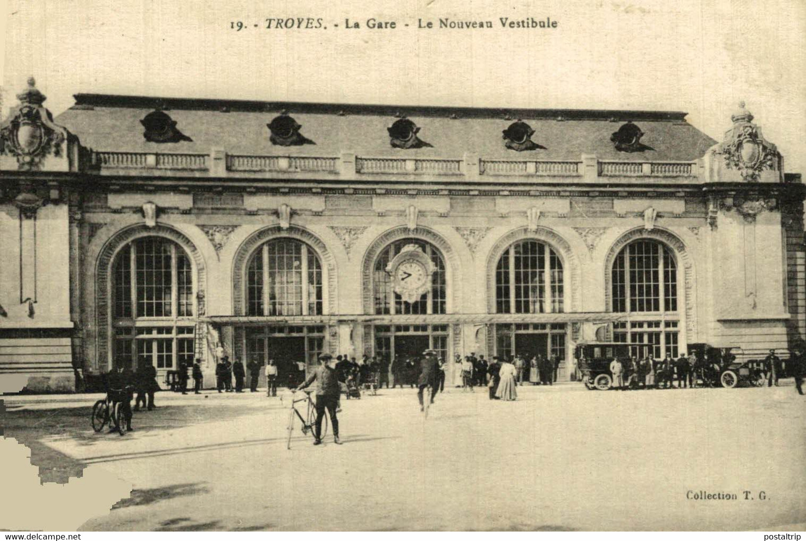 Troyes La Gare Le Nouveau Vestibule 10Aube France Frankrijk Francia - Troyes