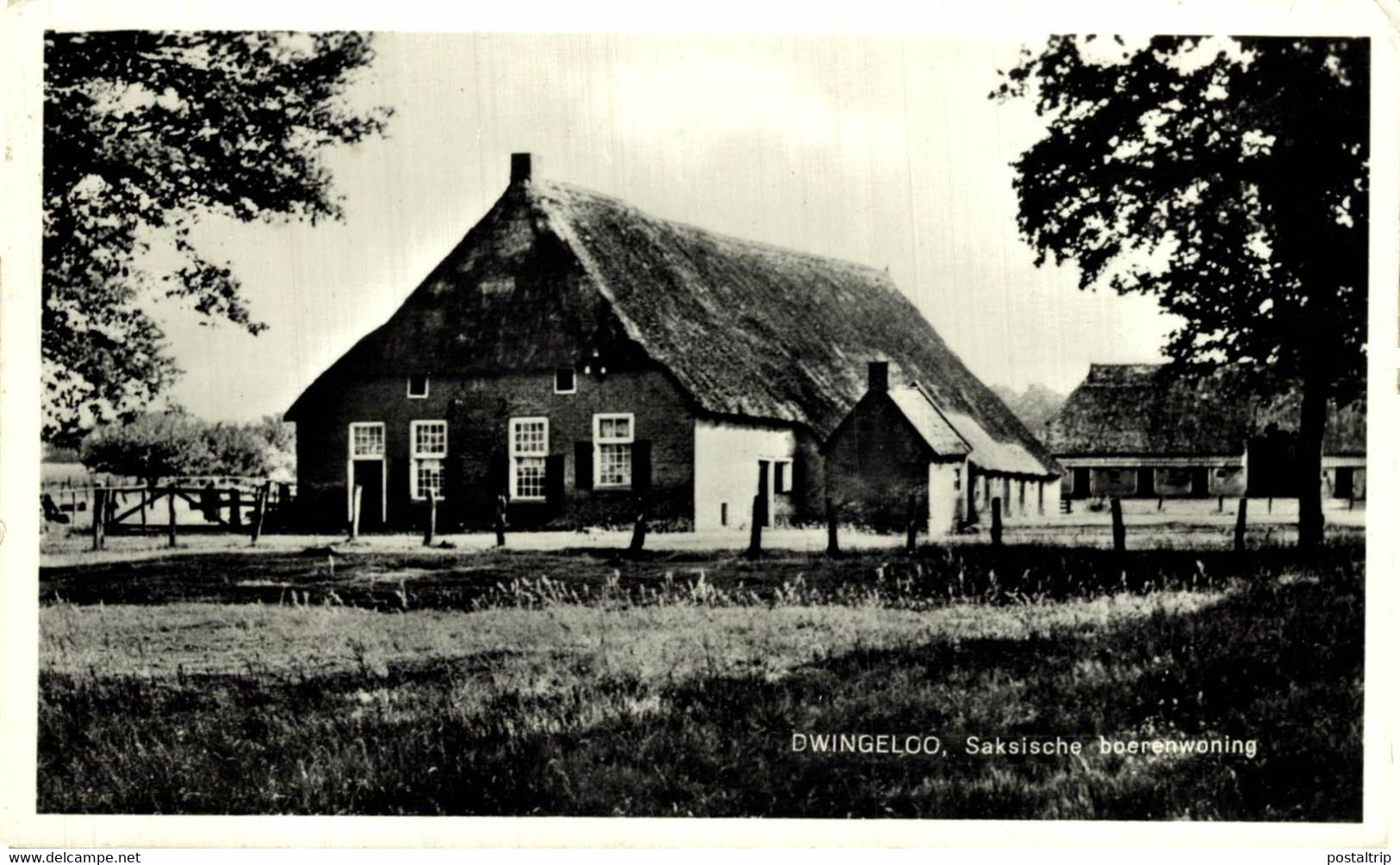 DWINGELOO Saksische Boerenwoning   Drenthe  HOLLAND HOLANDA NETHERLANDS - Dwingeloo